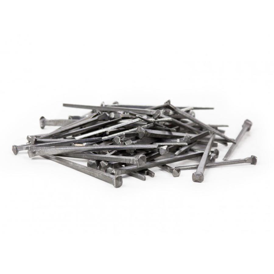 Byggnadsspik/Rosettspik 100 mm, 1 kilo (cirka 102 stycken) tunn modell (bild för) Byggnadsspik/Rosettspik 100 mm, 1 kilo (cirka 102 stycken) tunn modell